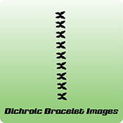 Dichroic Bracelet Images