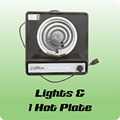 Lights & 1 Hot Plate