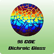96 COE Dichroic Glass