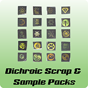 Dichroic Scrap & Sample Packs