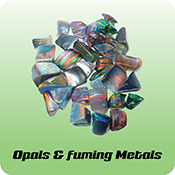 Opals, Millefiori & Fuming Metals